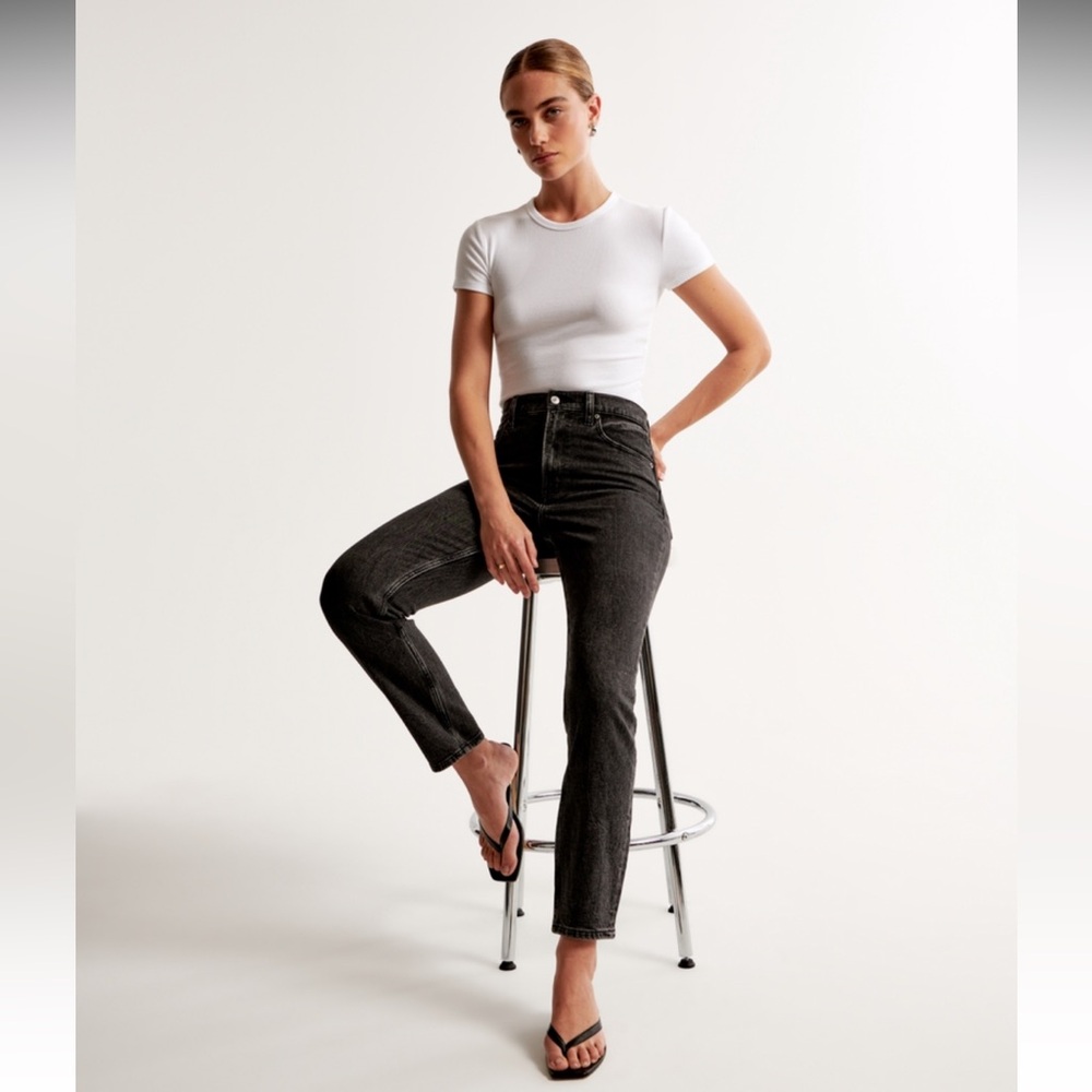 Abercrombie and Fitch Mom Jeans